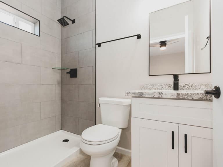 Lundgren Builders Portfolio Guest Home 7-25 Bathroom by LundgrenBuilders.net
