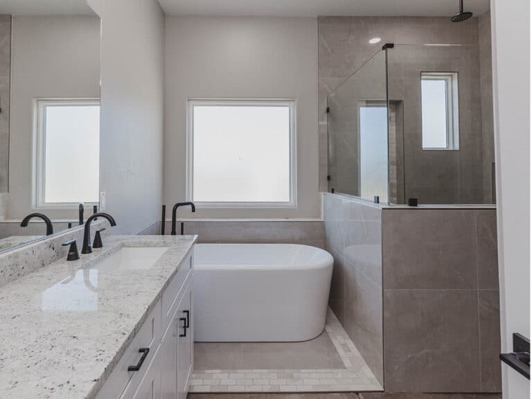 Lundgren Builders Portfolio New Construction 3-26 Masterbath by LundgrenBuilders.net